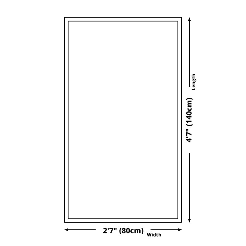 BowLift | Blue and white Moroccan carpet polyester medallion pattern carpet pet-friendly washable anti-slip backing carpet for decoration