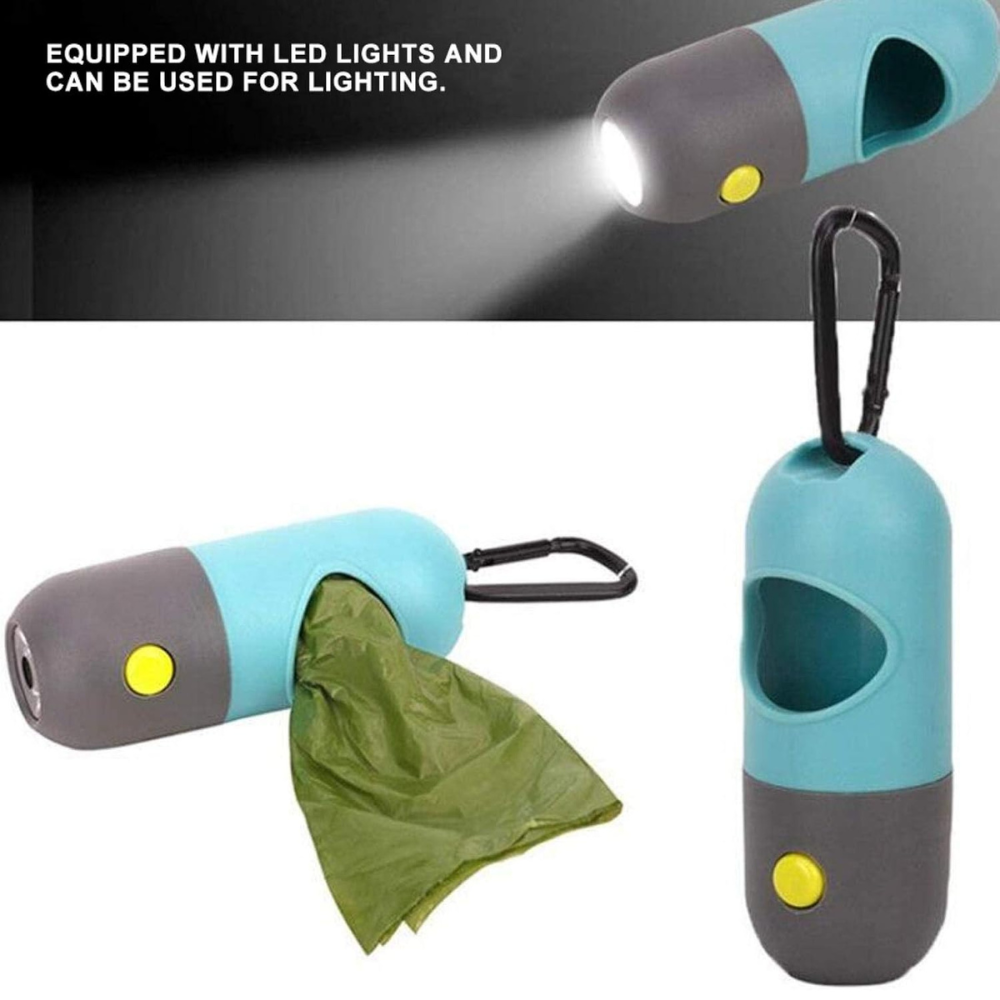 BrightPaws • LED Light Dog Poop Bags Dispenser