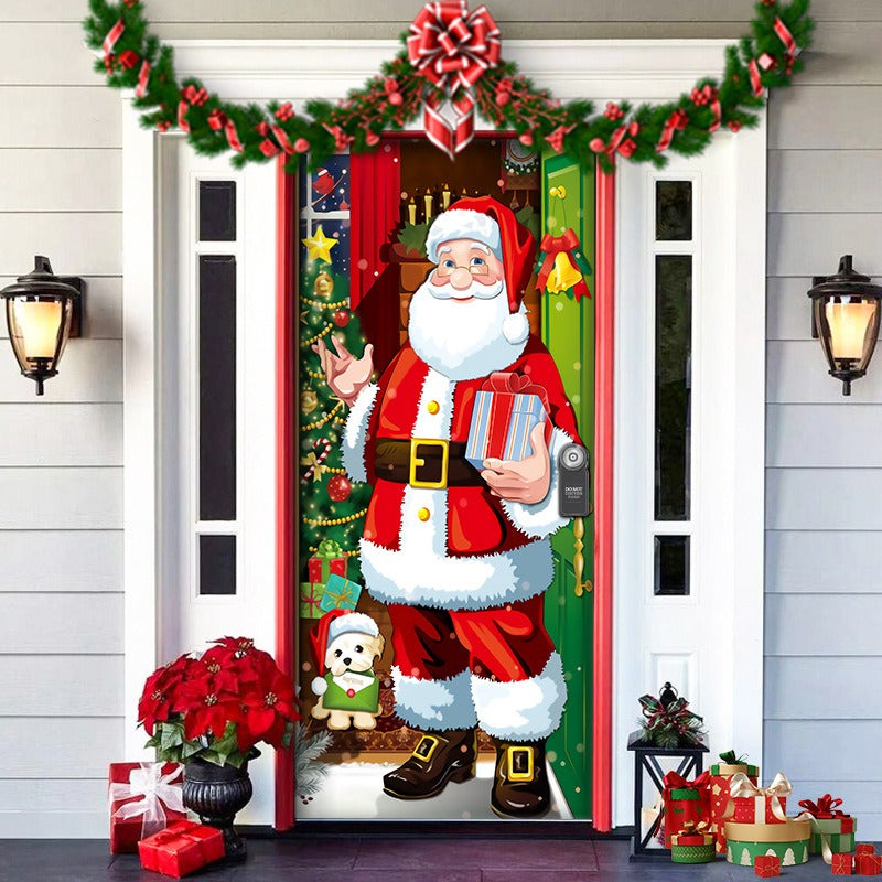 BowLift | Nightmare Before Christmas Outdoor Decorations Props Christmas Elves Door Cover