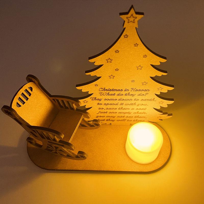 BowLift | Wooden Christmas Remembrance Ornament