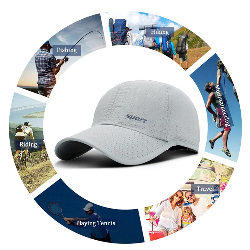 BowLift | Breathable Sun Protection Cap with Brim