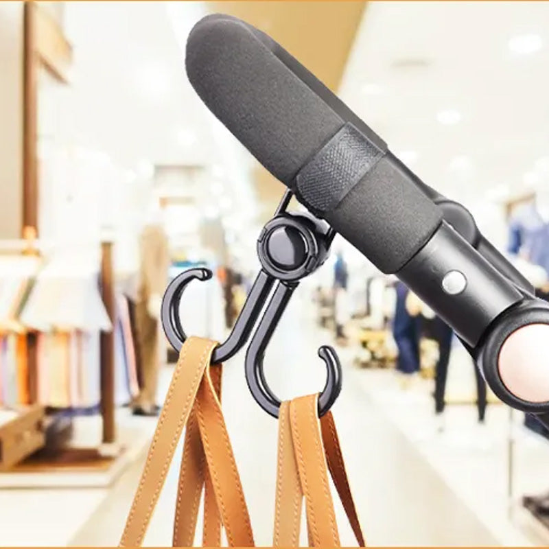 BowLift | Baby Stroller Hooks for Hanging Diaper Bags