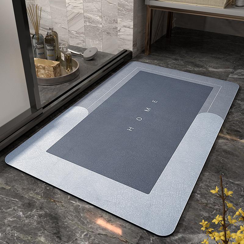 BowLift | Absorbent Microfiber Bath Mat | Quick-Dry Soft Bathroom Rug for Shower & Bath Use
