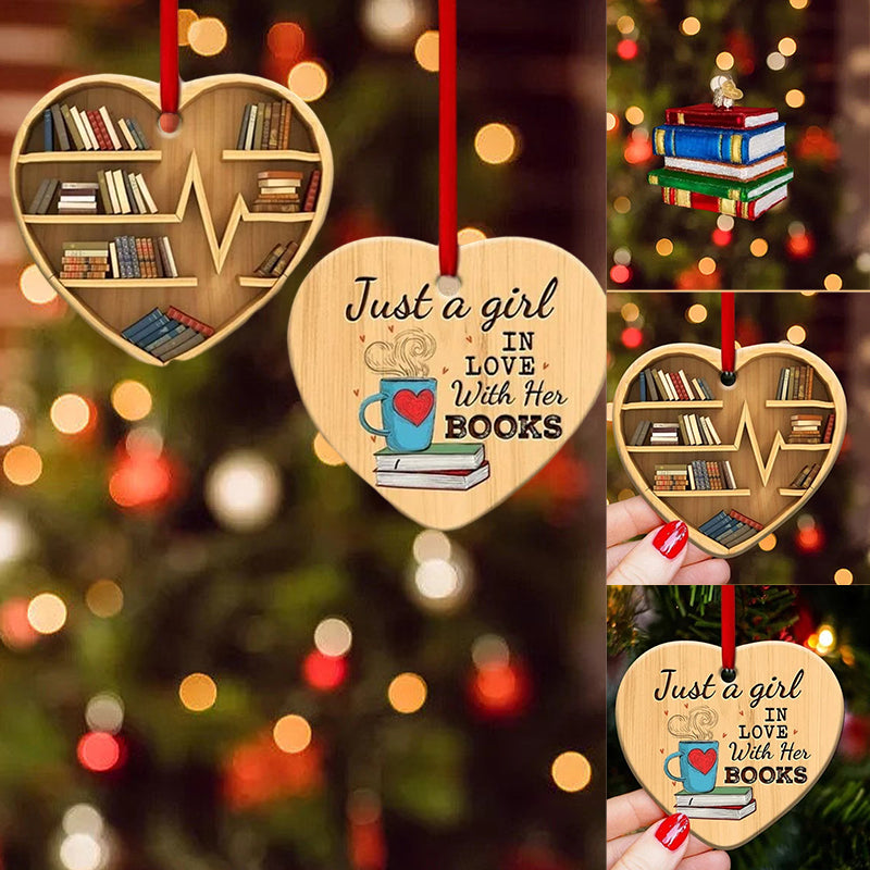 BowLift | Book Lovers Heart Ornament