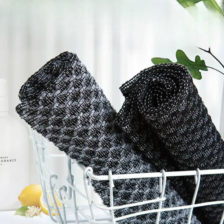 BowLift | Antibacterial Carbon Fiber Bath Towel with Gentle Peeling Effect