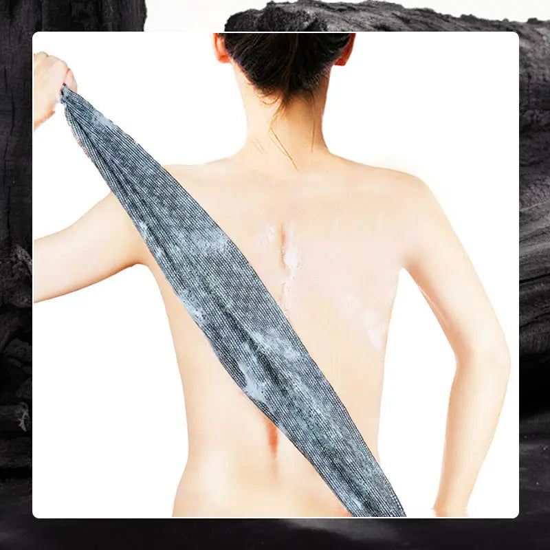 BowLift | Antibacterial Carbon Fiber Bath Towel with Gentle Peeling Effect