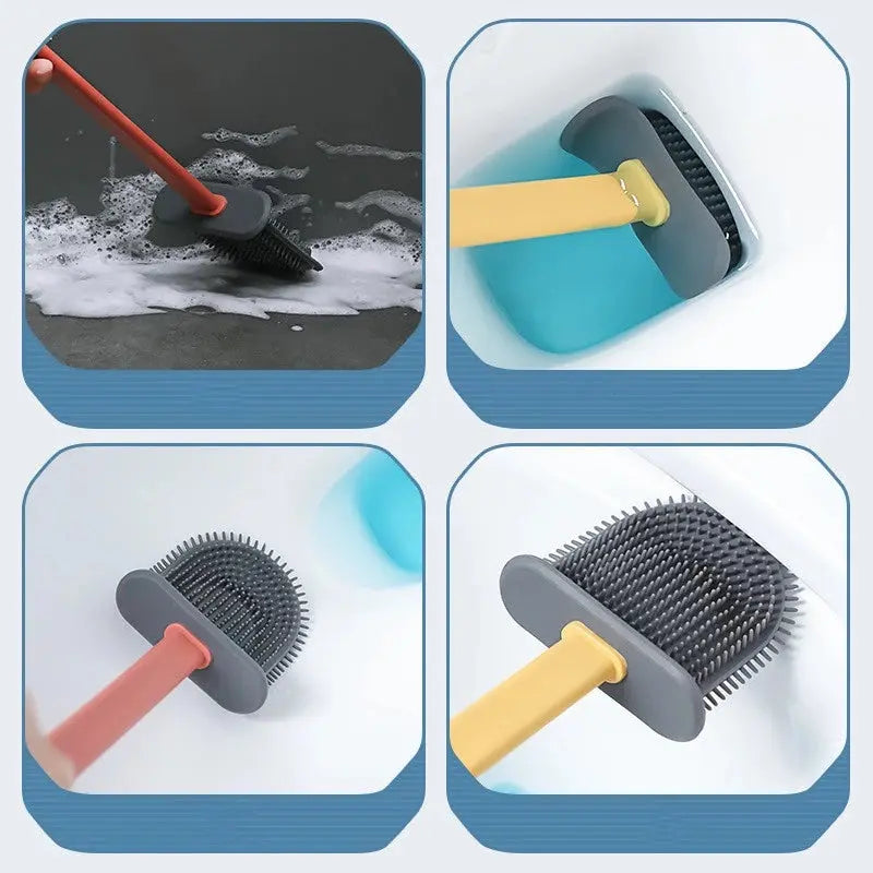 BowLift | Hygienic Silicone Toilet Brush – Deep Cleaning without Scratches