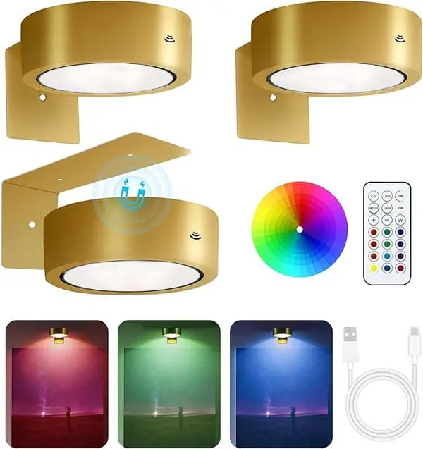 BowLift | Magnetic LED Picture Light – Cordless, Dimmable & Rechargeable