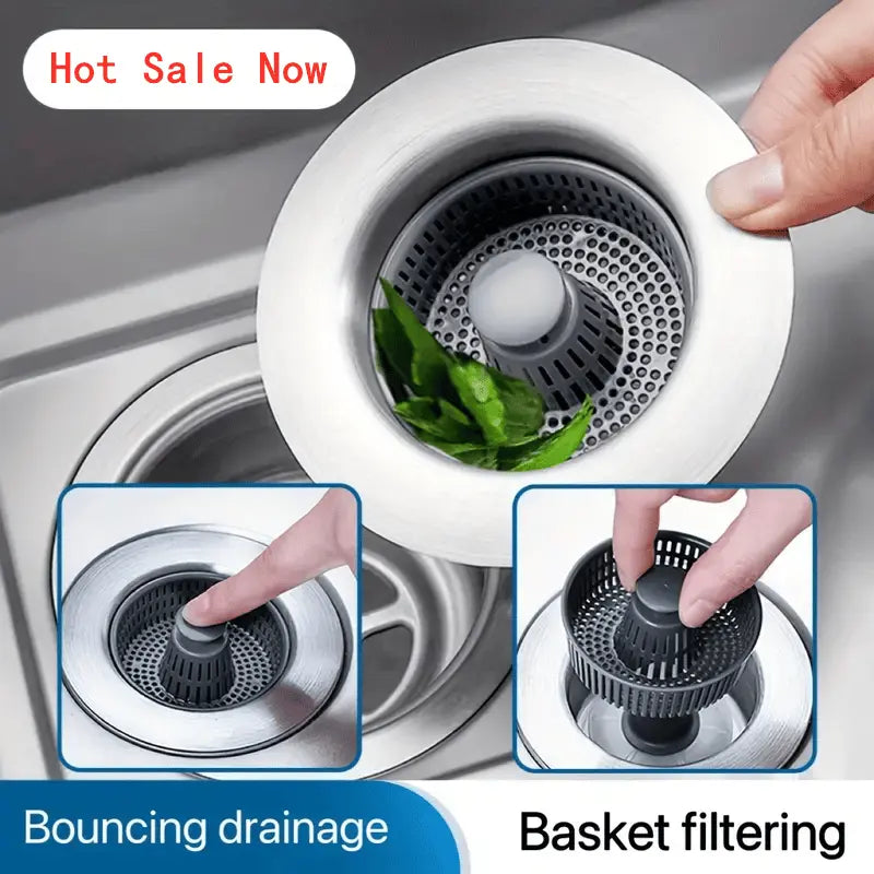 BowLift | Improved Sink Drain Stopper – No more clogged drains!