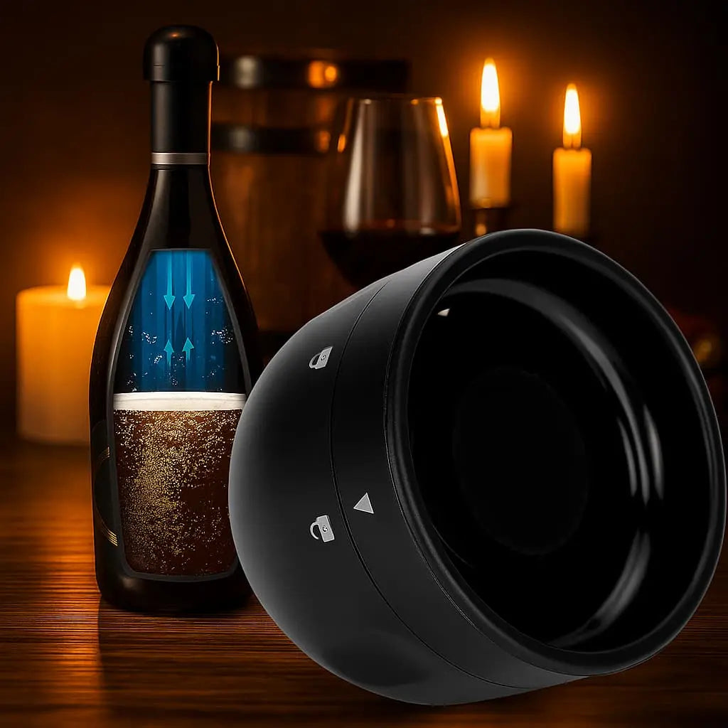 BowLift | Wine stopper with vacuum function – Preserves aroma & carbonation reliably