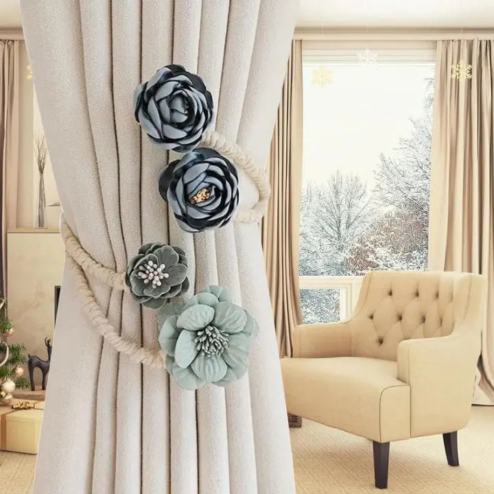 BowLift | Magnetic Curtain Tiebacks – Stylish & Practical Curtain Holders