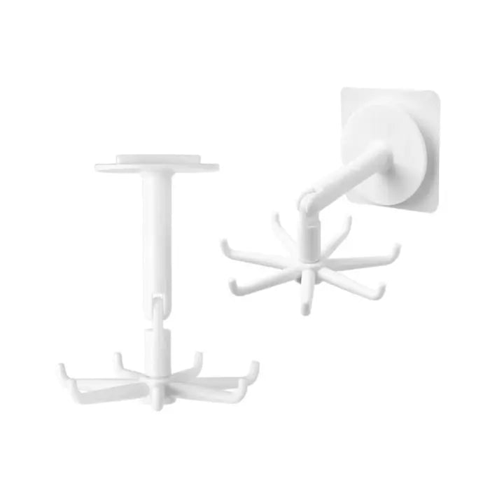 BowLift | 360° Redating Folding Hook – Space-saving & Self-adhesive