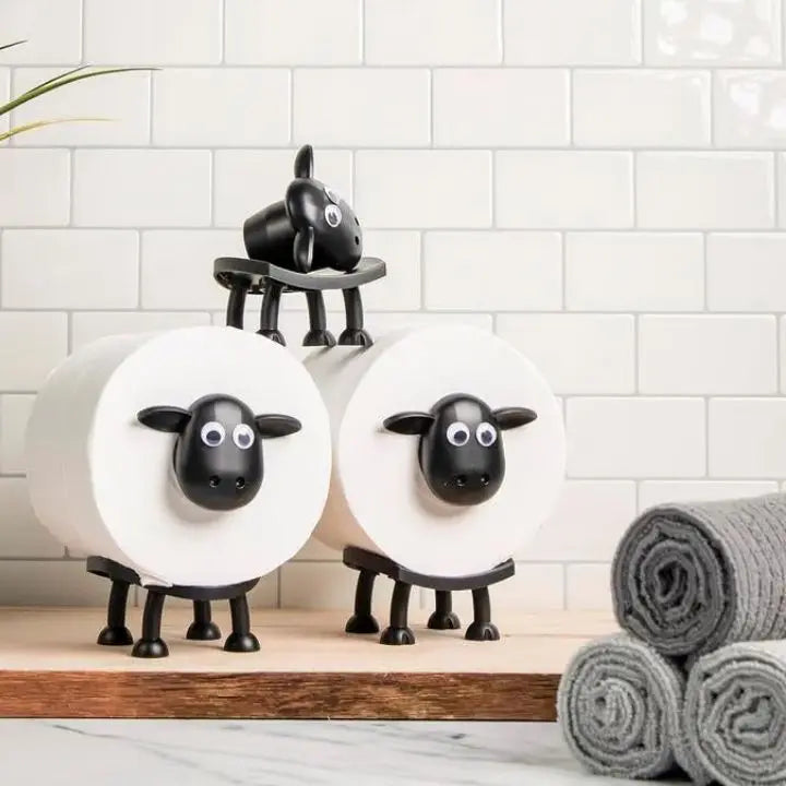 BowLift | Charming Sheep Toilet Paper Holder