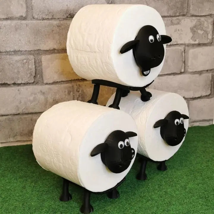 BowLift | Charming Sheep Toilet Paper Holder
