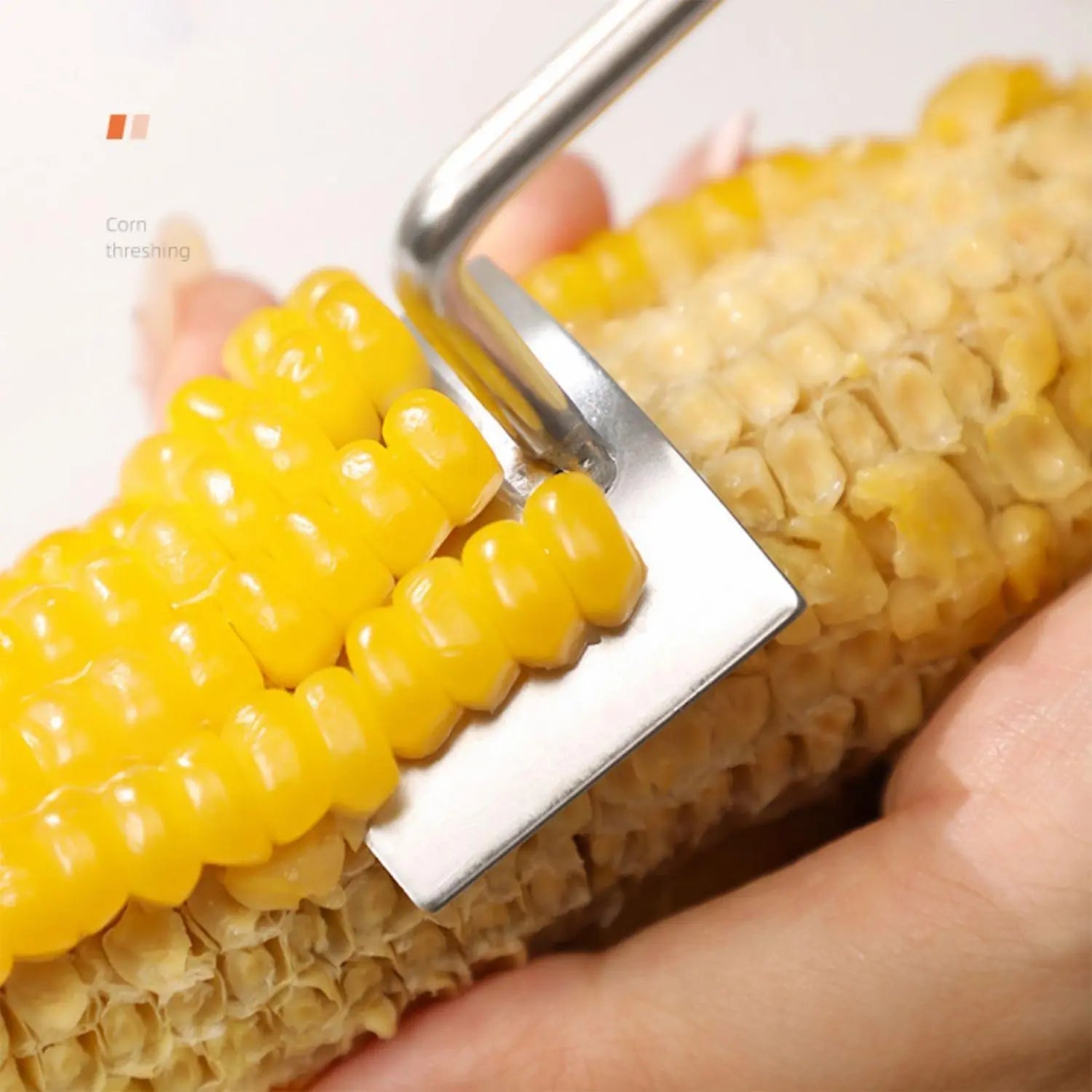 BowLift | Stainless Steel Corn Peeler with Long Handle for Quick Peeling