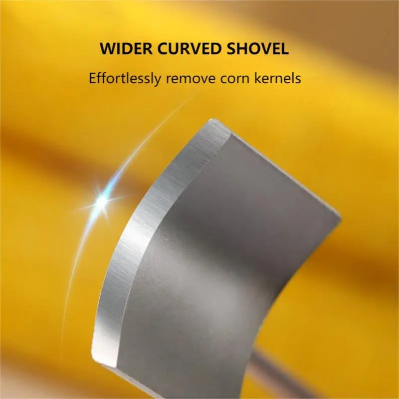 BowLift | Stainless Steel Corn Peeler with Long Handle for Quick Peeling