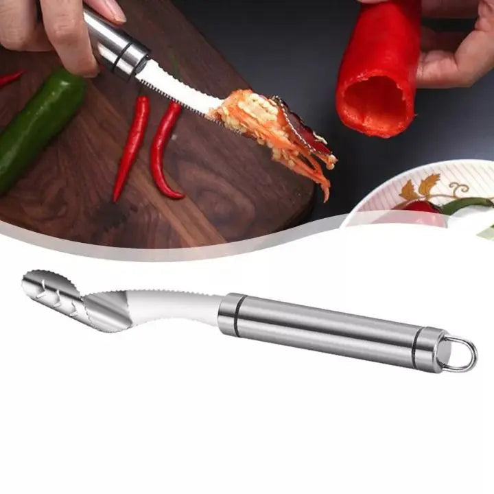 BowLift | Stainless Steel Paprika Seed Remover