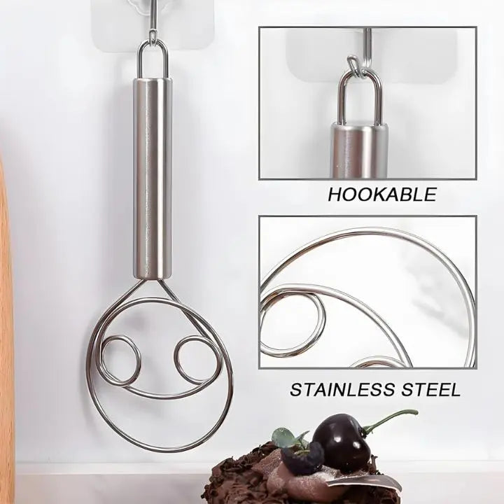 BowLift | Stainless Steel Dough Mixer for Easy and Clean Baking