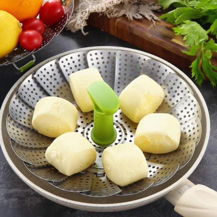 BowLift | Collapsible Steamer Made of Stainless Steel – For Healthy Cooking