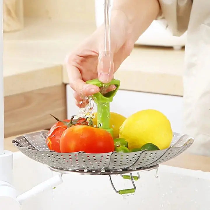 BowLift | Collapsible Steamer Made of Stainless Steel – For Healthy Cooking