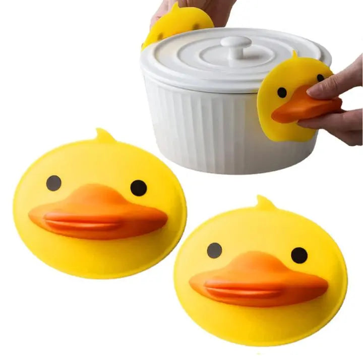 BowLift | Yellow Ducks heat-resistant silicone mat