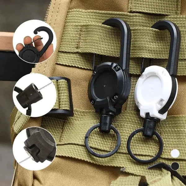 BowLift | Tactical Keychain with Retractable Cord