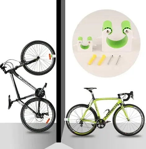 BowLift | Wall-mounted holder for road & mountain bike storage