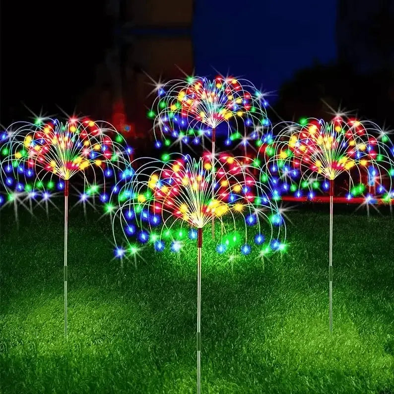 BowLift | Waterproof Solar Garden Fireworks Lamp