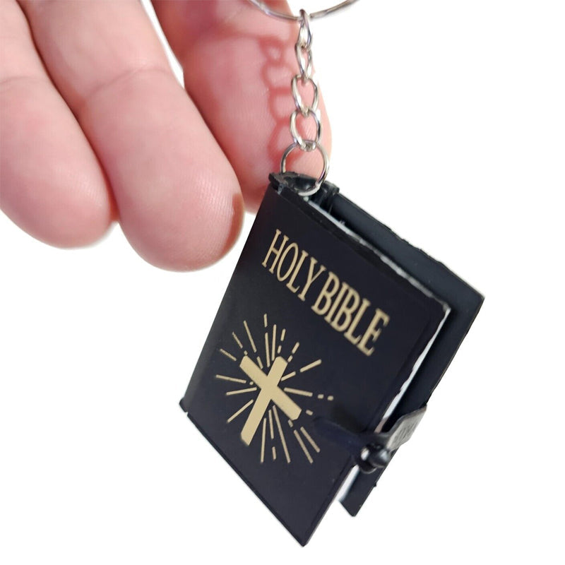 BowLift | Mini Book Bible Keychain