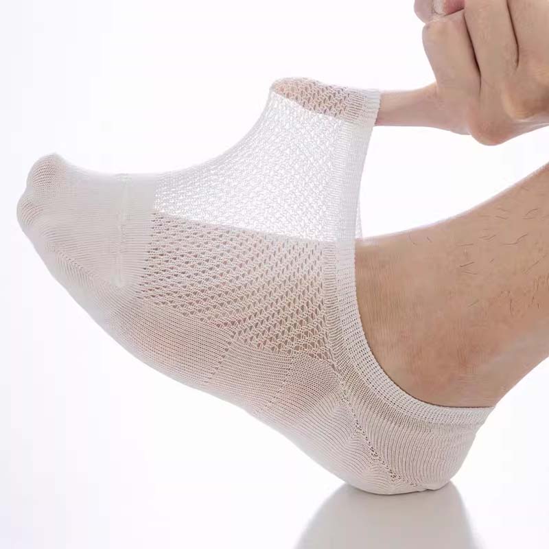 BowLift | Plus Size Mesh Cotton Socks