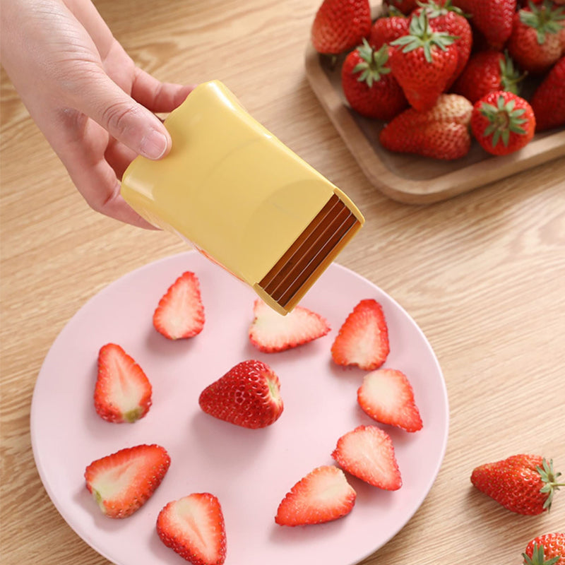 BowLift | Fruit Egg Stainless Steel Strawberry Cutter
