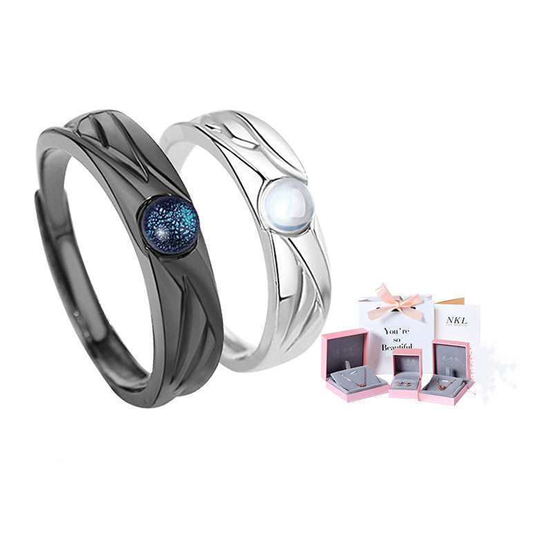 BowLift | 925 Sterling Silver Couple Rings for You and Your Partner, Best Gift for Valentine's Day