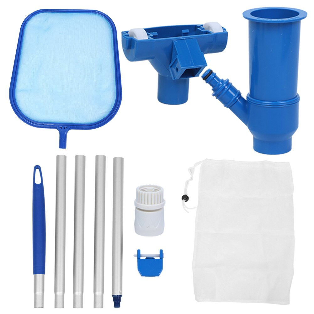 BowLift | Pool cleaning set with telescopic pole – net filter and accessories for pool care