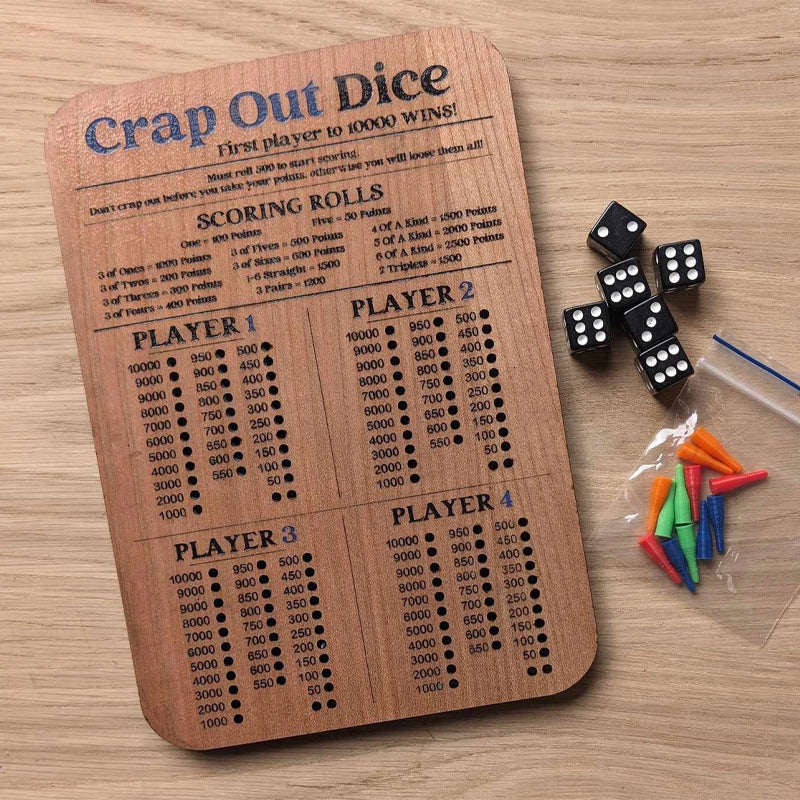 BowLift | Crap Out Dice Scoreboard