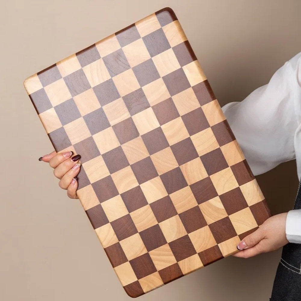 BowLift | Chess-Inspired Acacia Wood Chopping Board