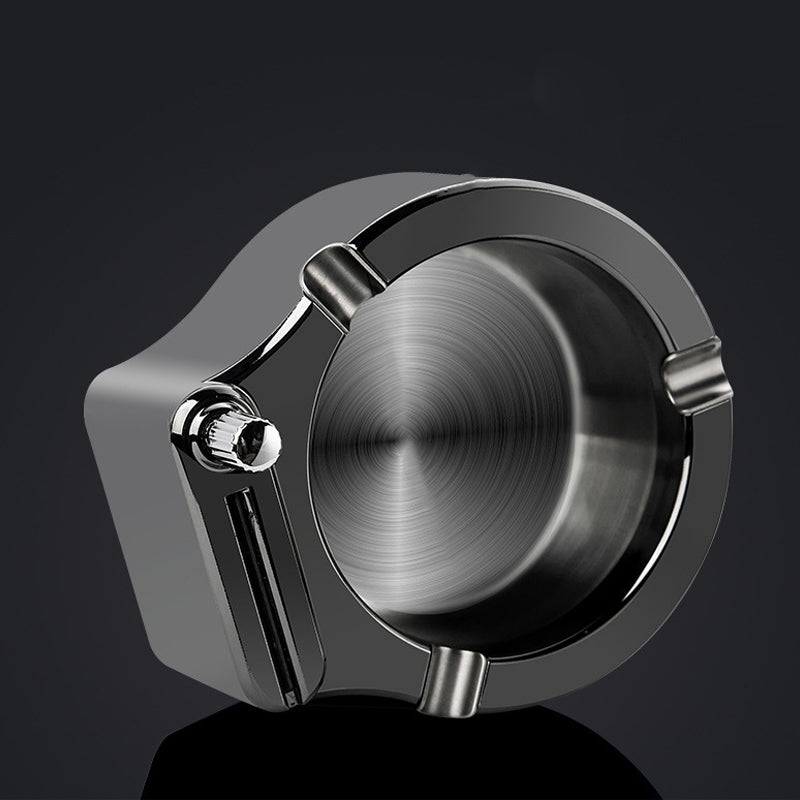 BowLift | Retro Metal Ashtray, Cigarette Lighter