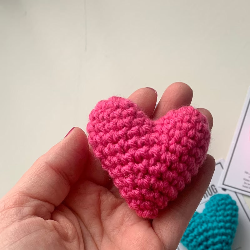 BowLift | Pocket Hug Crocheted Heart Small Gift