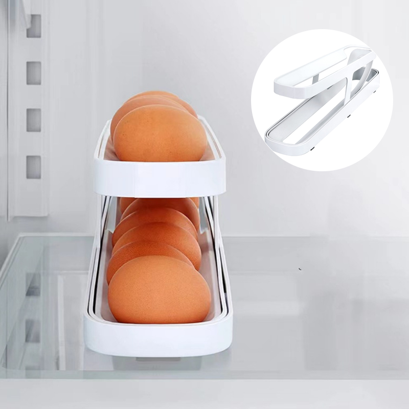 BowLift | Automatic Scroll Egg Holder Storage Box