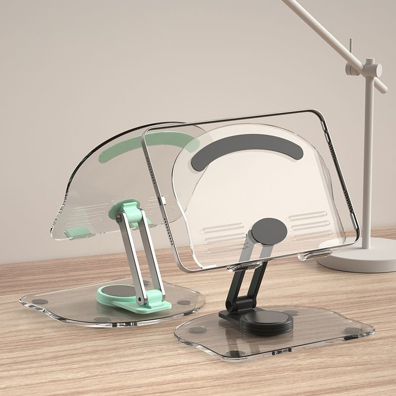 BowLift | Folding transparent acrylic tablet stand