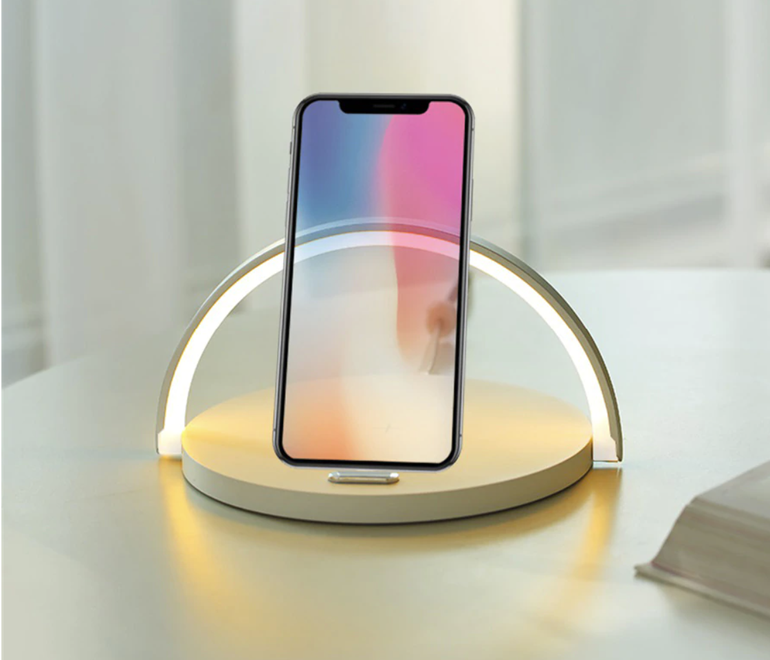 BowLift | Bowlight Design 3-in-1 Night Light – Wireless Charger & Lamp