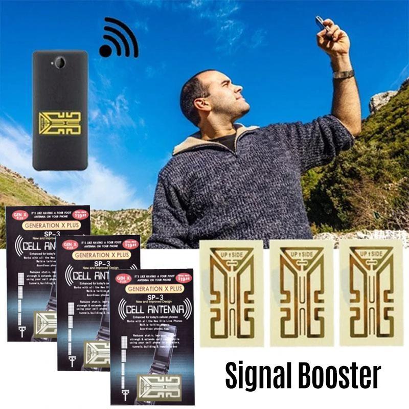 BowLift | Compact Universal Signal Booster Sticker for Mobile Phones – 1.5 m Antenna Effect
