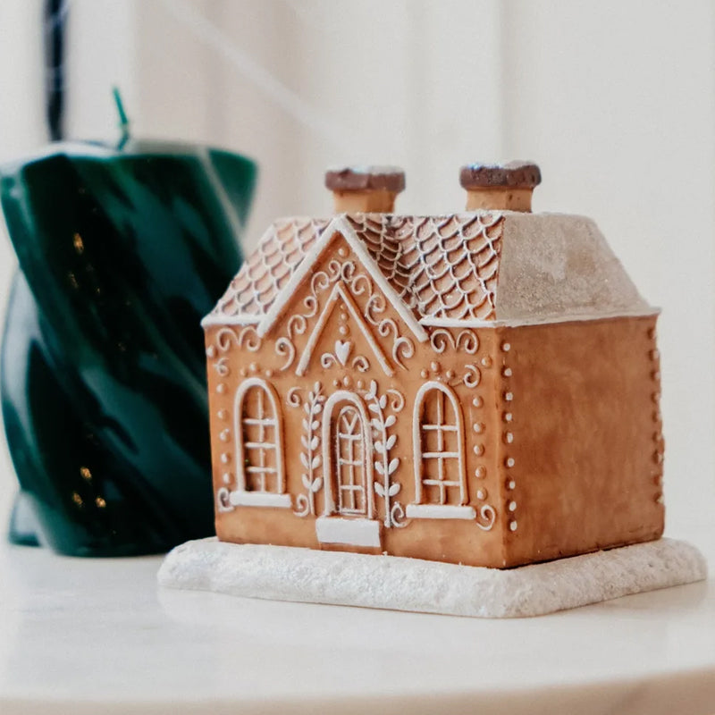 BowLift | Gingerbread House Incense Holder