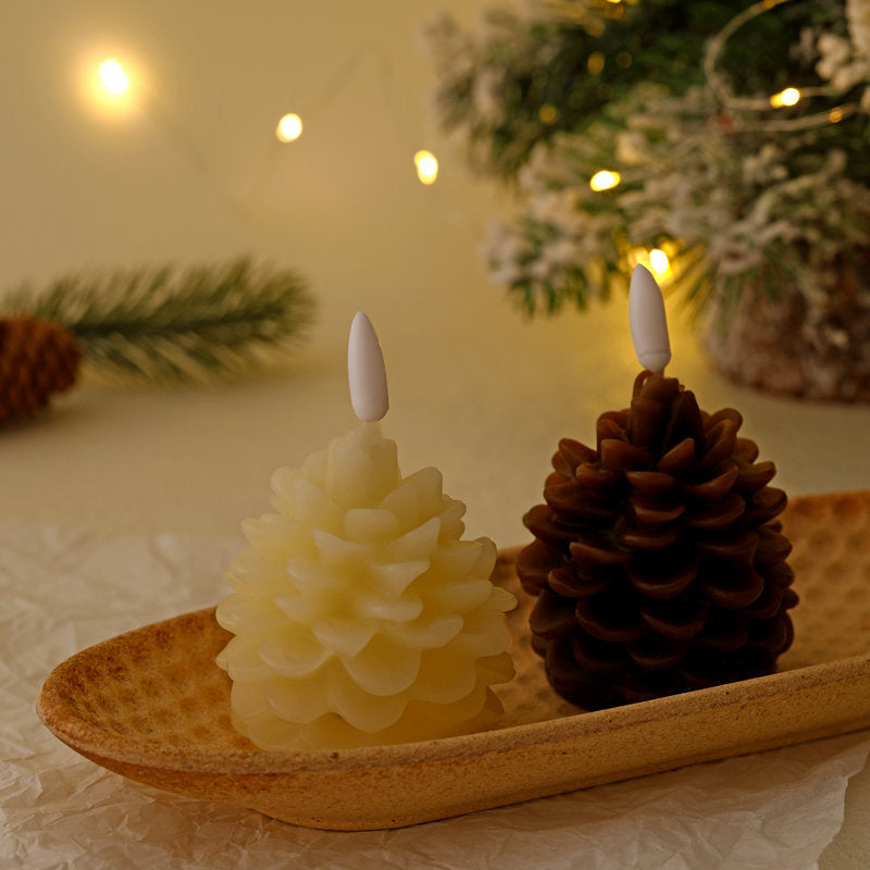 BowLift | Flameless Pine Cone Candles