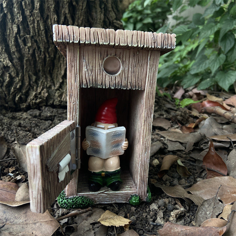 BowLift | Funny Gnome Garden Statue