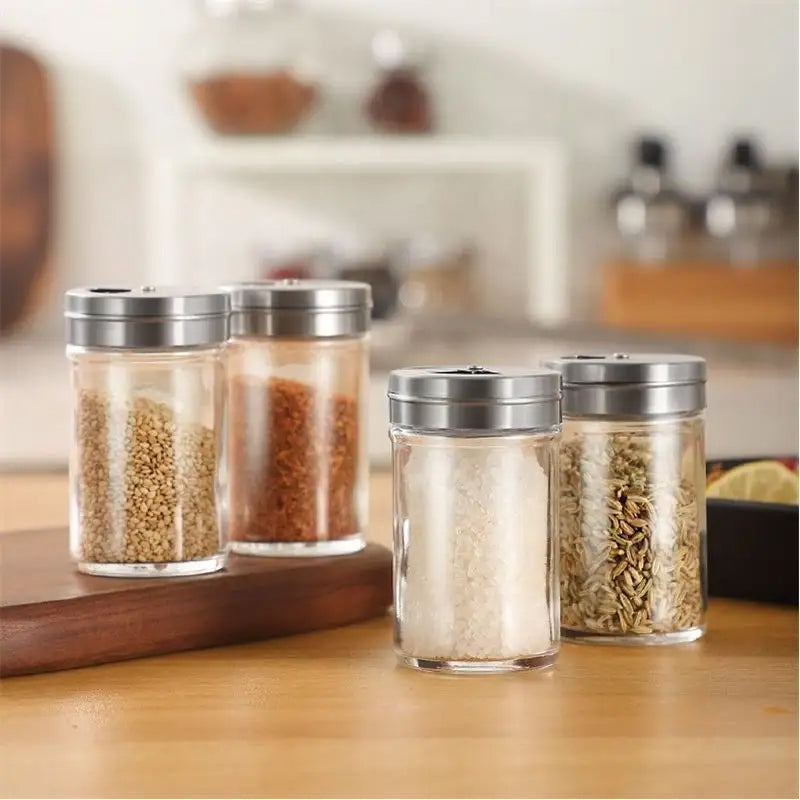 BowLift | Glass Spice Jars Set