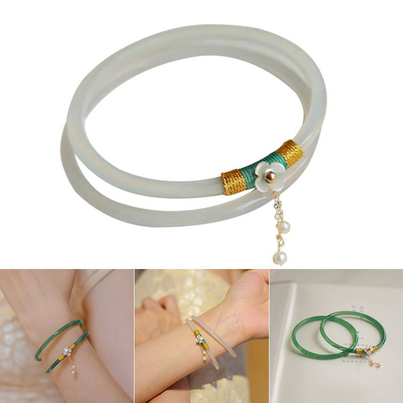 BowLift | Fine Jade Bangle Bracelets