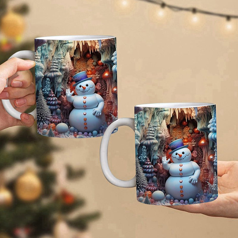 BowLift | 3D Christmas Snowman Mug