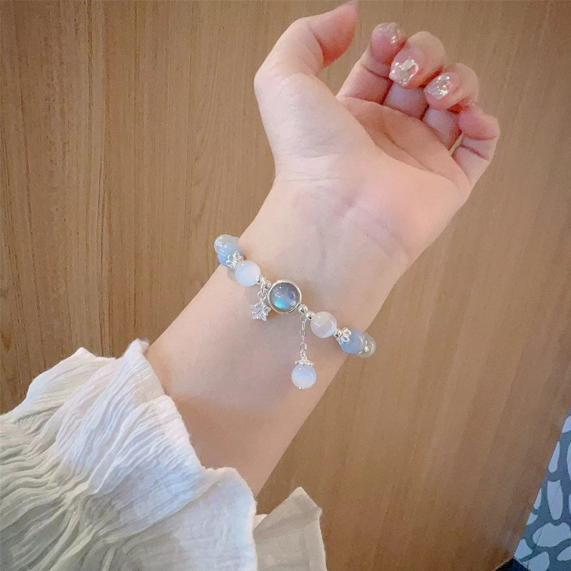 BowLift | Imitation Cat's Eye Crystal Butterfly Bracelet