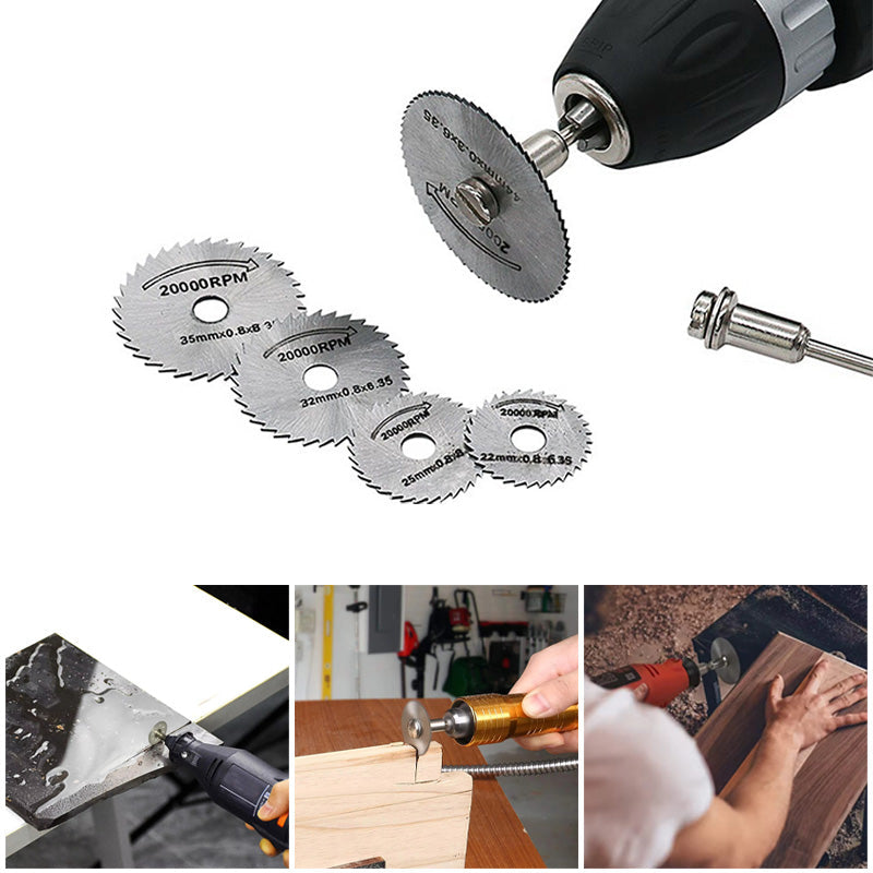 BowLift | Set of 6 PCS Metal HSS Circular Saw Blade