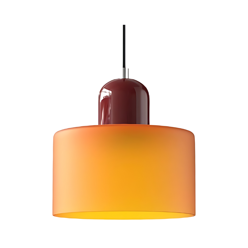 BowLift | Glass Cylinder Pendant Light